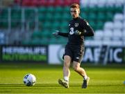 18 November 2019; Connor Ronan during a Republic of Ireland U21's squad training session at Tallaght Stadium in Dublin. Photo by Harry Murphy/Sportsfile