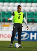 18 November 2019; Adam Idah during a Republic of Ireland U21's squad training session at Tallaght Stadium in Dublin. Photo by Harry Murphy/Sportsfile