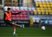 18 November 2019; Corey O'Keefe during a Republic of Ireland U21's squad training session at Tallaght Stadium in Dublin. Photo by Harry Murphy/Sportsfile