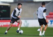 18 November 2019; Thomas O'Connor during a Republic of Ireland U21's squad training session at Tallaght Stadium in Dublin. Photo by Harry Murphy/Sportsfile