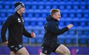 18 November 2019; James Tracy, right, and Conor O'Brien  during Leinster Rugby squad training at Energia Park in Donnybrook, Dublin. Photo by Brendan Moran/Sportsfile