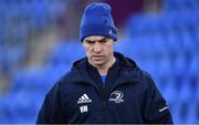 18 November 2019; Contact skills coach Hugh Hogan during Leinster Rugby squad training at Energia Park in Donnybrook, Dublin. Photo by Brendan Moran/Sportsfile