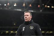 18 November 2019; Republic of Ireland goalkeeping coach Alan Kelly prior to the UEFA EURO2020 Qualifier match between Republic of Ireland and Denmark at the Aviva Stadium in Dublin. Photo by Stephen McCarthy/Sportsfile