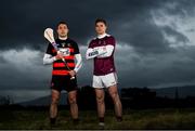 19 November 2019; Ballygunner and former Waterford hurler Shane O’Sullivan, left, is pictured with Borris-Ileigh and Tipperary hurler Brendan Maher ahead of the AIB GAA Munster Senior Hurling Club Championship Final on Sunday November 24th at Páirc Uí Rinn. AIB is in its 29th year sponsoring the GAA Club Championship and is delighted to continue to support the Junior, Intermediate and Senior Championships across football, hurling and camogie. For exclusive content and behind the scenes action throughout the AIB GAA & Camogie Club Championships follow AIB GAA on Facebook, Twitter, Instagram and Snapchat. Photo by Ramsey Cardy/Sportsfile