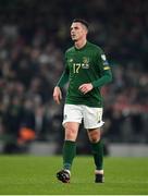 18 November 2019; Ciaran Clark of Republic of Ireland during the UEFA EURO2020 Qualifier match between Republic of Ireland and Denmark at the Aviva Stadium in Dublin. Photo by Seb Daly/Sportsfile