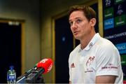 19 November 2019; Munster senior coach Stephen Larkham during a Munster Rugby press conference at the University of Limerick in Limerick. Photo by Diarmuid Greene/Sportsfile