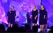 16 November 2019; Arís Choir perform during the TG4 All-Ireland Ladies Football All Stars Awards banquet, in association with Lidl, at the Citywest Hotel in Saggart, Dublin. Photo by Brendan Moran/Sportsfile