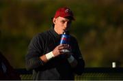19 November 2019; Mike Haley takes a drink of water during a Munster Rugby squad training session at the University of Limerick in Limerick. Photo by Diarmuid Greene/Sportsfile