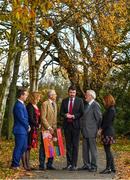 19 November 2019; Minister of State for Tourism and Sport, Brendan Griffin TD has launched the Sport Ireland Irish Sports Monitor 2019 Mid-Year Report at Merrion Square in Dublin. In attendance at the launch are, from left, Kieran O’Leary, Director Ipsos MRBI, Dr Úna May, Director of Participation and Ethics, Sport Ireland, John Treacy, CEO, Sport Ireland, Minister Brendan Griffin T.D., Minister of State for Tourism and Sport, Kieran Mulvey, Chairman, Sport Ireland and Elizabeth Loughren, Research Sport Ireland. Photo by Brendan Moran/Sportsfile