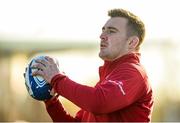 19 November 2019; Niall Scannell sits out Munster Rugby squad training at the University of Limerick in Limerick. Photo by Diarmuid Greene/Sportsfile