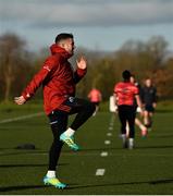 19 November 2019; JJ Hanrahan during Munster Rugby squad training at the University of Limerick in Limerick. Photo by Diarmuid Greene/Sportsfile