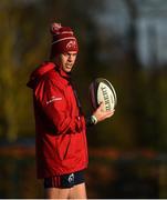 19 November 2019; Munster head coach Johann van Graan during Munster Rugby squad training at the University of Limerick in Limerick. Photo by Diarmuid Greene/Sportsfile