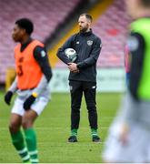18 November 2019; Republic of Ireland assistant coach David Meyler before the UEFA Under-17 European Championship Qualifier match between Republic of Ireland and Israel at Turner's Cross in Cork. Photo by Piaras Ó Mídheach/Sportsfile