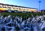 19 November 2019; (EDITORS NOTE: Image was created with a Smartphone) A detailed view of the surface at Tallaght Stadium prior to the UEFA European U21 Championship Qualifier match between Republic of Ireland and Sweden at Tallaght Stadium in Tallaght, Dublin. Photo by Eóin Noonan/Sportsfile
