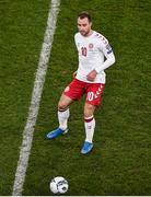 18 November 2019; Christian Eriksen of Denmark during the UEFA EURO2020 Qualifier - Group D match between Republic of Ireland and Denmark at Aviva Stadium in Dublin. Photo by Ben McShane/Sportsfile