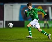 19 November 2019; Rocco Vata of Republic of Ireland during the U15 International Friendly match between Republic of Ireland and Poland at Eamonn Deacy Park in Galway. Photo by Seb Daly/Sportsfile