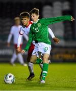 19 November 2019; Rocco Vata of Republic of Ireland during the U15 International Friendly match between Republic of Ireland and Poland at Eamonn Deacy Park in Galway. Photo by Seb Daly/Sportsfile