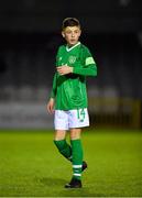19 November 2019; Cian Barrett of Republic of Ireland during the U15 International Friendly match between Republic of Ireland and Poland at Eamonn Deacy Park in Galway. Photo by Seb Daly/Sportsfile