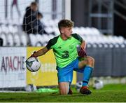 19 November 2019; Shay O’Leary of Republic of Ireland during the U15 International Friendly match between Republic of Ireland and Poland at Eamonn Deacy Park in Galway. Photo by Seb Daly/Sportsfile