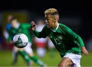 19 November 2019; Caden McLaughlin of Republic of Ireland during the U15 International Friendly match between Republic of Ireland and Poland at Eamonn Deacy Park in Galway. Photo by Seb Daly/Sportsfile