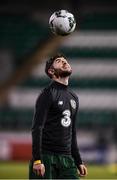 19 November 2019; Aidan Keena of Republic of Ireland prior to the UEFA European U21 Championship Qualifier match between Republic of Ireland and Sweden at Tallaght Stadium in Tallaght, Dublin. Photo by Harry Murphy/Sportsfile