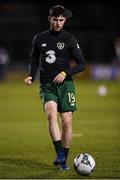 19 November 2019; Aidan Keena of Republic of Ireland prior to the UEFA European U21 Championship Qualifier match between Republic of Ireland and Sweden at Tallaght Stadium in Tallaght, Dublin. Photo by Harry Murphy/Sportsfile