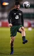 19 November 2019; Aidan Keena of Republic of Ireland prior to the UEFA European U21 Championship Qualifier match between Republic of Ireland and Sweden at Tallaght Stadium in Tallaght, Dublin. Photo by Harry Murphy/Sportsfile