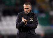 19 November 2019; Republic of Ireland assistant coach Jim Crawford prior to the UEFA European U21 Championship Qualifier match between Republic of Ireland and Sweden at Tallaght Stadium in Tallaght, Dublin. Photo by Harry Murphy/Sportsfile