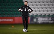 19 November 2019; Brian Maher of Republic of Ireland prior to the UEFA European U21 Championship Qualifier match between Republic of Ireland and Sweden at Tallaght Stadium in Tallaght, Dublin. Photo by Harry Murphy/Sportsfile