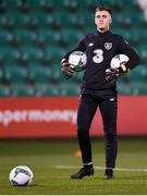 19 November 2019; Brian Maher of Republic of Ireland prior to the UEFA European U21 Championship Qualifier match between Republic of Ireland and Sweden at Tallaght Stadium in Tallaght, Dublin. Photo by Harry Murphy/Sportsfile