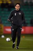19 November 2019; Republic of Ireland assistant coach Keith Andrews prior to the UEFA European U21 Championship Qualifier match between Republic of Ireland and Sweden at Tallaght Stadium in Tallaght, Dublin. Photo by Harry Murphy/Sportsfile