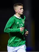 19 November 2019; Adam Murphy of Republic of Ireland during the U15 International Friendly match between Republic of Ireland and Poland at Eamonn Deacy Park in Galway. Photo by Seb Daly/Sportsfile