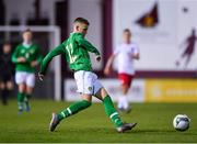 19 November 2019; Adam Murphy of Republic of Ireland during the U15 International Friendly match between Republic of Ireland and Poland at Eamonn Deacy Park in Galway. Photo by Seb Daly/Sportsfile