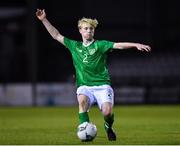 19 November 2019; Finn Cowper Gray of Republic of Ireland during the U15 International Friendly match between Republic of Ireland and Poland at Eamonn Deacy Park in Galway. Photo by Seb Daly/Sportsfile