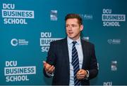 21 November 2019; Paul Flynn, GPA CEO, pictured speaking at the announcement of the 10th year of DCU Business School and GPA scholarships, at DCU Business School in Dublin City University, Dublin. Photo by Seb Daly/Sportsfile