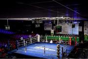 22 November 2019; A general view of the ring before the IABA Irish National Elite Boxing Championships Finals at the National Stadium in Dublin. Photo by Piaras Ó Mídheach/Sportsfile