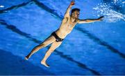 22 November 2019; Oliver Dingley of National Centre Dublin competing in the men's junior and senior 3 meter preliminary's during the 2019 Irish Open Diving Championships at the National Aquatic Centre in Abbotstown, Dublin. Photo by Eóin Noonan/Sportsfile