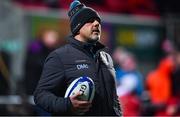 22 November 2019; Ulster head coach Dan McFarland ahead of the Heineken Champions Cup Pool 3 Round 2 match between Ulster and ASM Clermont Auvergne at the Kingspan Stadium in Belfast. Photo by Sam Barnes/Sportsfile
