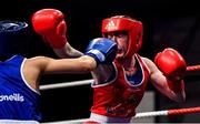 22 November 2019; Shannon Sweeney of St Annes, Co Mayo, right, in action against Daina Moorehouse of Enniskerry, Co Wicklow, in their 48kg bout during the IABA Irish National Elite Boxing Championships Finals at the National Stadium in Dublin. Photo by Piaras Ó Mídheach/Sportsfile