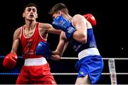 22 November 2019; Aidan Walsh of Monkstown, Co Antrim, left, in action against Callum Walsh of Riverstown, Co Cork, in their 69kg bout during the IABA Irish National Elite Boxing Championships Finals at the National Stadium in Dublin. Photo by Piaras Ó Mídheach/Sportsfile