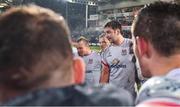 22 November 2019; Iain Henderson of Ulster gives a team talk following the Heineken Champions Cup Pool 3 Round 2 match between Ulster and ASM Clermont Auvergne at the Kingspan Stadium in Belfast. Photo by Sam Barnes/Sportsfile