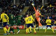 19 November 2019; Pontus Dahlberg of Sweden during the UEFA European U21 Championship Qualifier match between Republic of Ireland and Sweden at Tallaght Stadium in Tallaght, Dublin. Photo by Eóin Noonan/Sportsfile