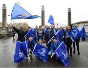 23 November 2019; Leinster supporters ahead of the Heineken Champions Cup Pool 1 Round 2 match between Lyon and Leinster at Matmut Stadium in Lyon, France. Photo by Ramsey Cardy/Sportsfile