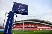 23 November 2019; A general view of Thomond Park prior to the Heineken Champions Cup Pool 4 Round 2 match between Munster and Racing 92 at Thomond Park in Limerick. Photo by Diarmuid Greene/Sportsfile