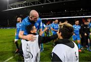 23 November 2019; Devin Toner of Leinster with supporters following the Heineken Champions Cup Pool 1 Round 2 match between Lyon and Leinster at Matmut Stadium in Lyon, France. Photo by Ramsey Cardy/Sportsfile