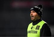 23 November 2019; Mourneabbey manager Shane Ronayne during the All-Ireland Ladies Senior Club Championship Final match between Kilkerrin-Clonberne and Mourneabbey at LIT Gaelic Grounds in Limerick. Photo by Eóin Noonan/Sportsfile