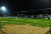 23 November 2019; A general view of the pitch before the AIB Leinster GAA Football Senior Club Championship Semi-Final match between Portlaoise and Éire Óg at MW Hire O’Moore Park in Portlaoise, Co Laois. Photo by Piaras Ó Mídheach/Sportsfile