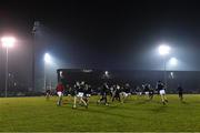 23 November 2019; Portlaoise players warm-up on the Laois GAA LOETB Centre of Excellence pitch before the AIB Leinster GAA Football Senior Club Championship Semi-Final match between Portlaoise and Éire Óg at MW Hire O’Moore Park in Portlaoise, Co Laois. Photo by Piaras Ó Mídheach/Sportsfile