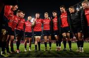 23 November 2019; Peter O'Mahony of Munster gives a team talk following the Heineken Champions Cup Pool 4 Round 2 match between Munster and Racing 92 at Thomond Park in Limerick. Photo by Sam Barnes/Sportsfile