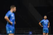 23 November 2019; Rob Kearney, right, and Jordan Larmour of Leinster during the Heineken Champions Cup Pool 1 Round 2 match between Lyon and Leinster at Matmut Stadium in Lyon, France. Photo by Ramsey Cardy/Sportsfile
